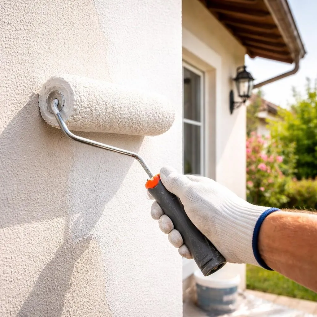 Empastado y pintura de muros por pintores de casas en Santiago
